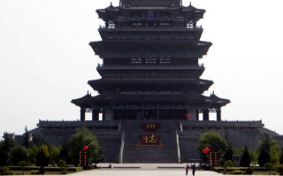 永济蒲州游玩攻略，永济蒲州古城复原图